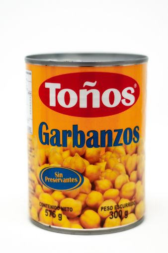 Imagen de GARBANZO TONOS NATURAL 300 G