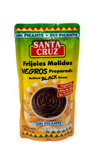 Imagen de FRIJOL SANTA CRUZ NEGRO MOLIDO SIN PICANTE DOYPACK 400 G