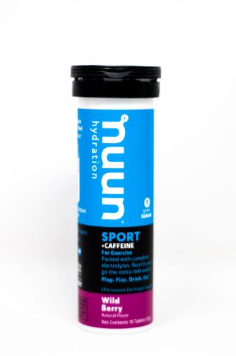 Imagen de SUPLEMENTO ELECTROLÍTICO NUUN HIDRATANTE EFERVECENTE WILD BERRY 54 G