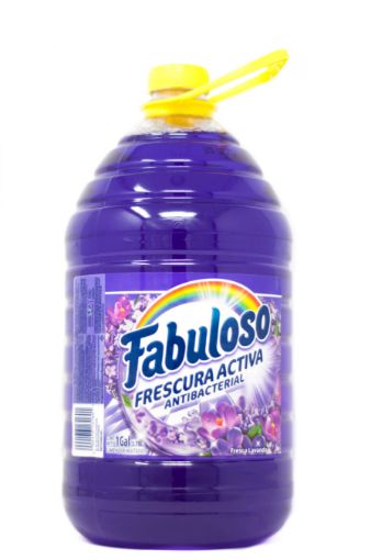 Imagen de DESINFECTANTE FABULOSO FRESCURA ACTIVA AROMA LAVANDA  3785 ml 