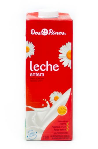 Imagen de LECHE DOS PINOS ENTERA 3.5% GRASA 1000 ML