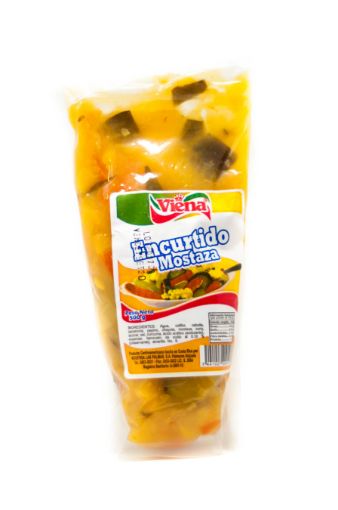 Imagen de ENCURTIDO VIENA EN MOSTAZA DOYPACK 500.00 G