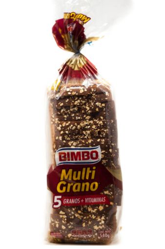 Imagen de PAN CUADRADO BIMBO MULTIGRANO 540.00 G