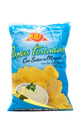 Imagen de PAPAS TOSTADAS KITTY SABOR MAYONESA 30.00 G