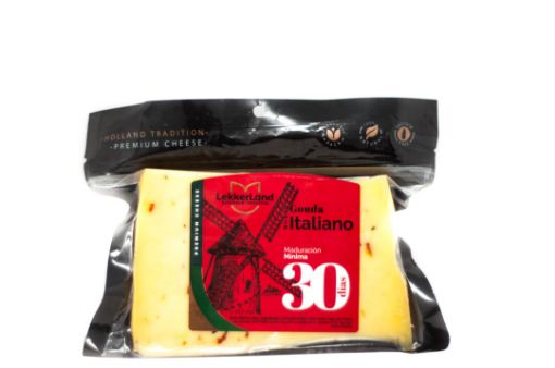 Imagen de QUESO GOUDA LEKKERLAND ITALIANO 200.00 G