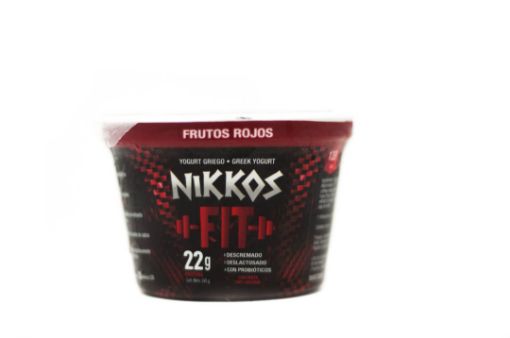 Imagen de YOGURT LÍQUIDO GRIEGO NIKKOS FIT FRUTOS ROJOS 200.00 G