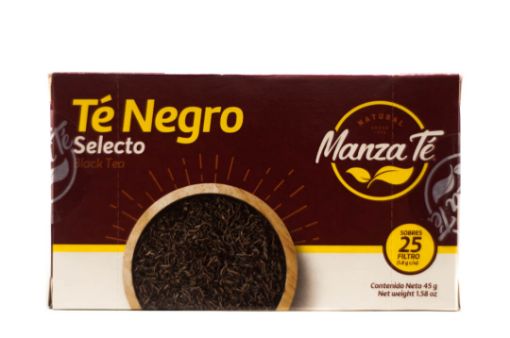 Imagen de TÉ NEGRO MANZA TÉ 25 UND 45 G