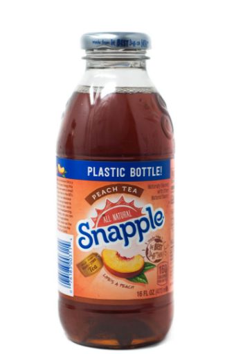 Imagen de JUGO SNAPPLE PEACH TEA 473 ml 