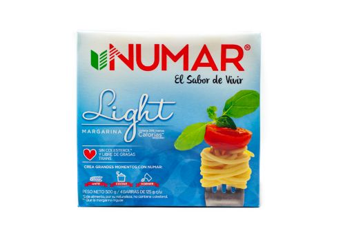 Imagen de MARGARINA NUMAR LIGHT CAJA 500.00 G