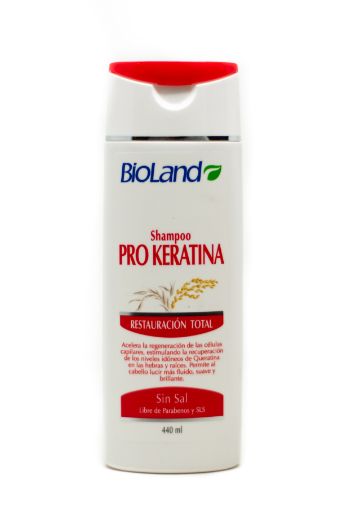 Imagen de SHAMPOO BIOLAND PRO KERATINA 440 ml 