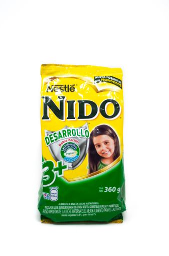 Imagen de BEBIDA NIDO NESTLÉ INFANTIL EN POLVO DESARROLLO 3+ 360.00 G