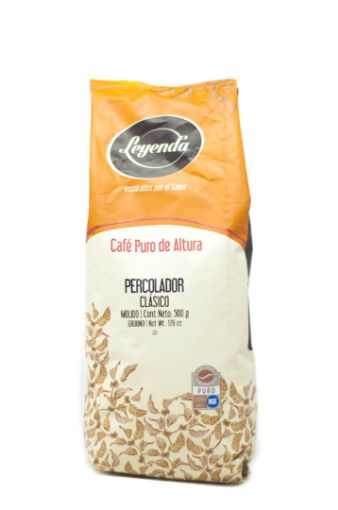 Imagen de CAFÉ MOLIDO LEYENDA CLASICO PERCOLADOR 500.00 G