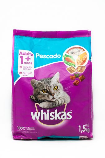 Imagen de ALIMENTO WHISKAS PESCADO PARA GATO 1500.00 G