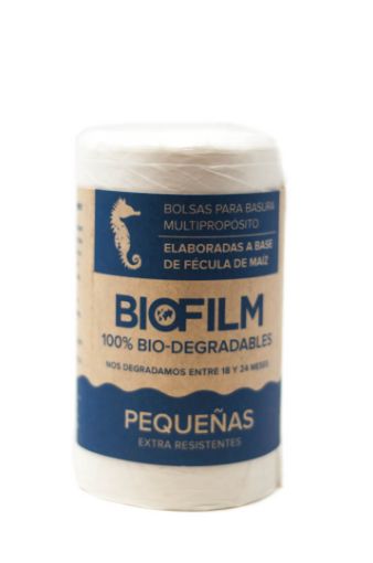 Imagen de BOLSA BIODEGRADABLE BIOFILM PEQUEÑA 18X19  1.00 und 