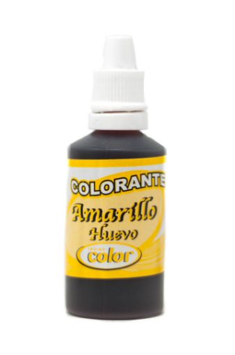 Imagen de COLORANTE INVIMO AMARILLO HUEVO 40 ml 