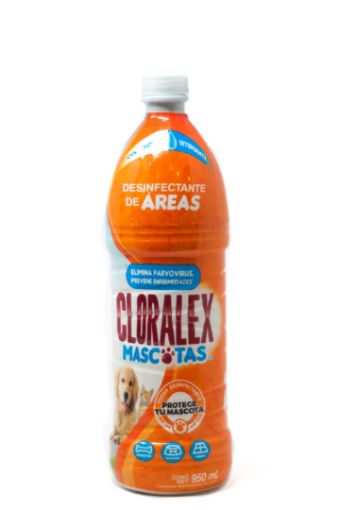 Imagen de DESINFECTANTE CLORALEX MASCOTAS PARA EXTERIORES 950 ML