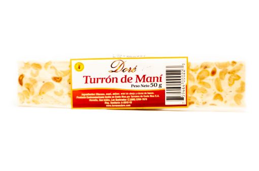 Imagen de TURRÓN DORÉ DE MANÍ 50 G