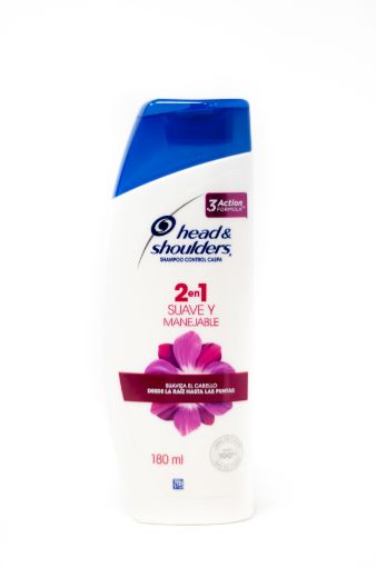 Imagen de SHAMPOO HEAD & SHOULDERS SUAVE Y MANEJABLE 180.00 ML