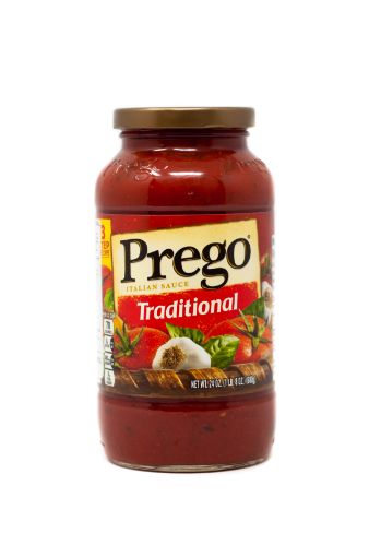 Imagen de SALSA PREGO DE TOMATE ITALIANA TRADITIONAL 680.00 G