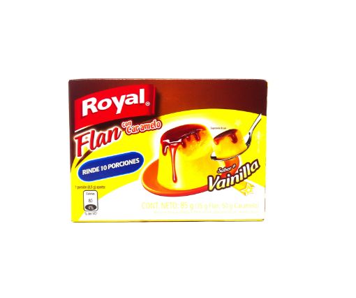 Imagen de FLAN ROYAL SABOR VAINILLA CON CARAMELO 85 G