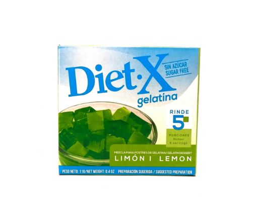 Imagen de GELATINA DIET-X SABOR LIMON SIN AZUCAR 11 G