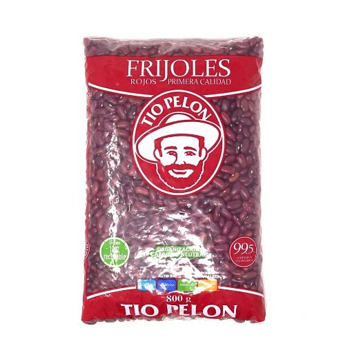 Imagen de FRIJOL ROJO TIO PELON 99.5% LIMPIO Y ESCOGIDO 800 G