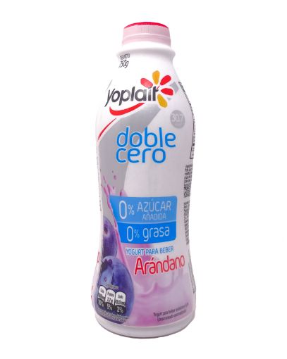 Imagen de YOGURT YOPLAIT LIGHT DOBLE CERO 0% AZÚCAR 0% GRASA ARÁNDANO 750 G