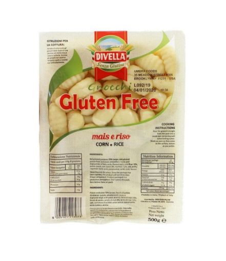 Imagen de GNOCCHI DE PAPA DIVELLA GLUTEN FREE 500 G