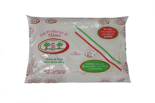 Imagen de HARINA DE TRIGO LOS PRODUCTOS DE MAMÁ  900 G