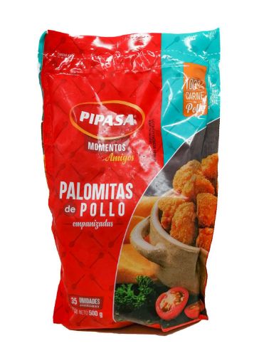 Imagen de PALOMITAS DE POLLO PIPASA EMPANIZADAS 500.00 G