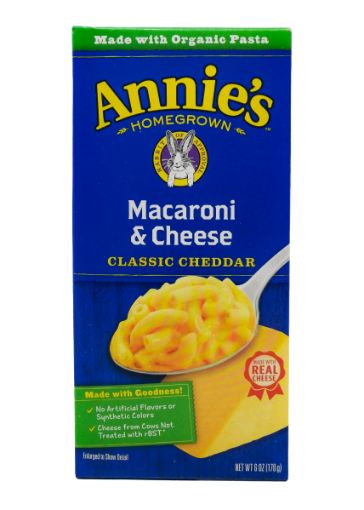 Imagen de MACARRON ANNIES CABITOS CON QUESO CHEDDAR 170 G