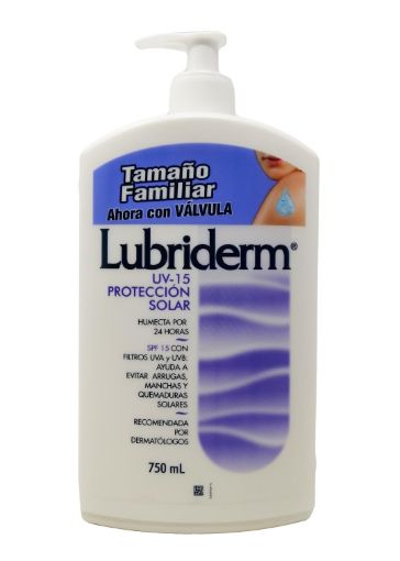 Imagen de CREMA LUBRIDERM UV-15 PROTECCION SOLAR TAMAÑO FAMILIAR  750 ml 