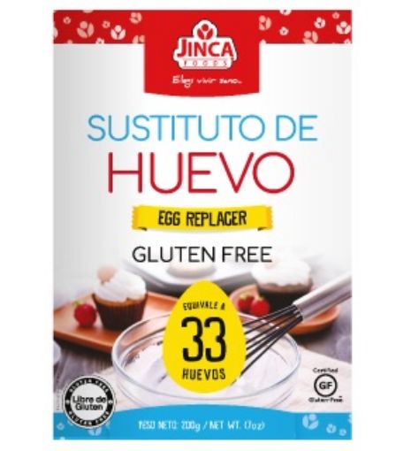 Imagen de SUSTITUTO JINCA FOODS DEL HUEVO SIN GLÚTEN 200 G