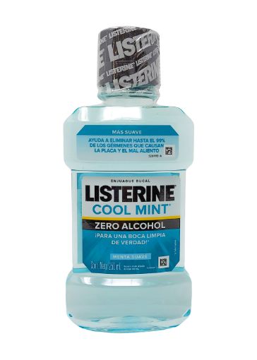 Imagen de ENJUAGUE LISTERINE COOL MINT ZERO ALCOHOL MENTA SUAVE 