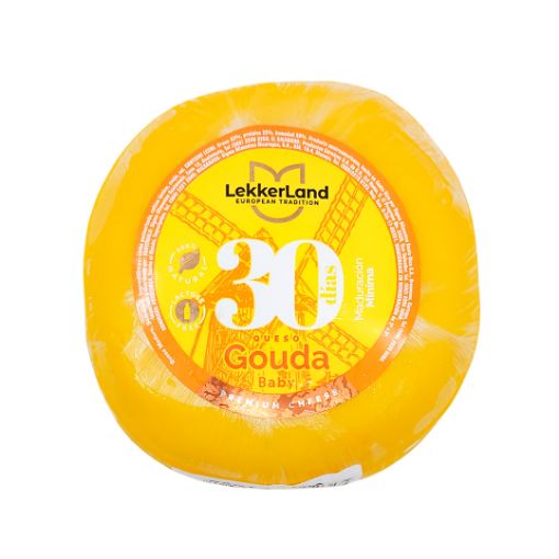 Imagen de QUESO GOUDA LEKKERLAND BABY 420 G 