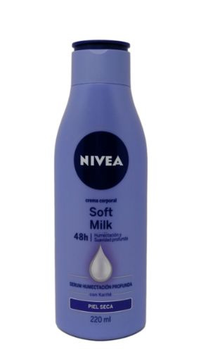 Imagen de CREMA CORPORAL NIVEA SOFT MILK PIEL SECA 220 ML