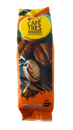 Imagen de CAFE MOLIDO TRES NARANJOS DE MONTERROSA 500 g 