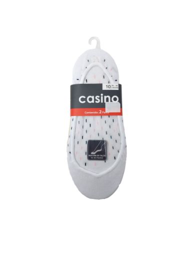 Imagen de CALCETIN CASINO PARA DAMAS SURTIDO TALLA 10 CALZADO 36 AL 38 2 UND
