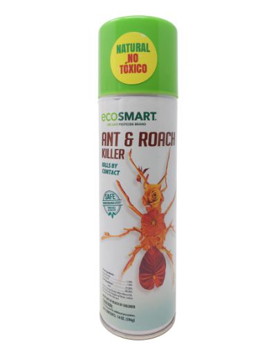 Imagen de INSECTICIDA  ECOSMART ORGANICO HORMIGAS Y CUCARACHAS EN AEROSOL 396 g 