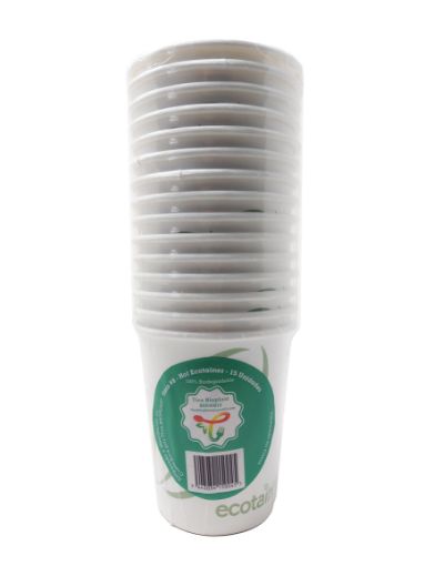 Imagen de VASO TICO BIOPLAST DESECHABLE HOT ECOTAAINER N8 15 und 