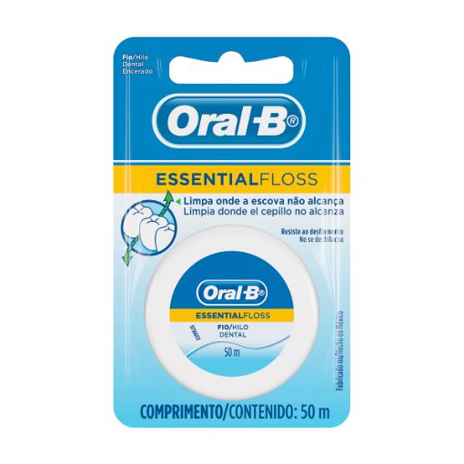 Imagen de HILO DENTAL ORAL-B ESSENTIALFLOSS 5000 CM 1 UND