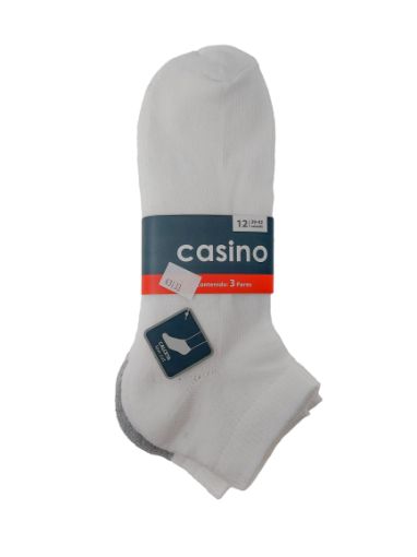Imagen de CALC DEPORTIVO 3PACK LOW CUT T:12 CASINO 9902