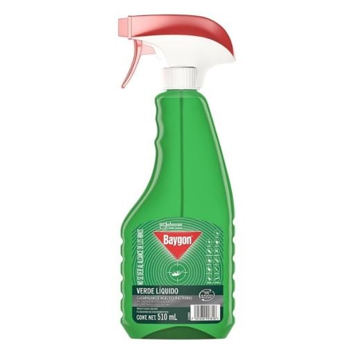 Imagen de INSECTICIDA BAYGON VERDE LÍQUIDO EN SPRAY  510 ml 