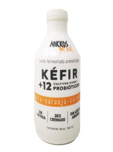 Imagen de KEFIR NIKKOS PIÑA NARANJA & CÚRCUMA 950 ml 
