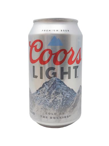 Imagen de CERVEZA LIGHT COORS LATA 354 ml 