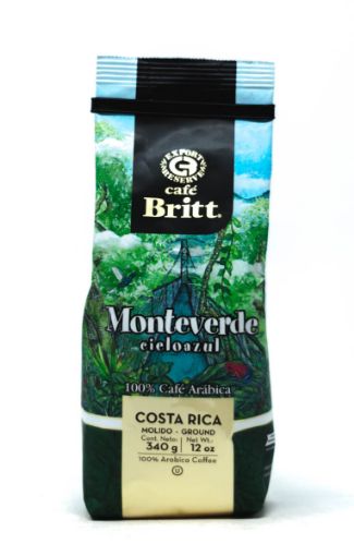 Imagen de CAFÉ BRITT MONTEVERDE CIELOAZUL MOLIDO 340 G