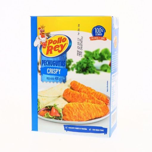 Imagen de PECHUGUITAS DE POLLO CRISPY POLLO REY 400 G 