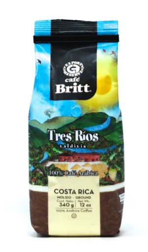 Imagen de CAFÉ BRITT TRES RIOS VALDIVIA MOLIDO 340.00 G