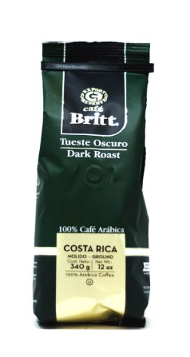 Imagen de CAFÉ BRITT TUESTE OSCURO MOLIDO 340.00 G