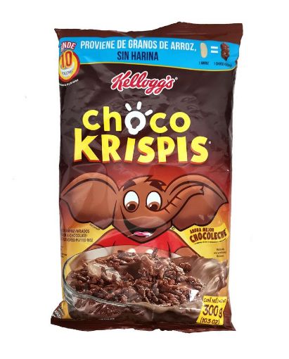 Imagen de CEREAL KELLOGGS CHOCO KRISPIS CHOCOLATE BOLSA 300 G 